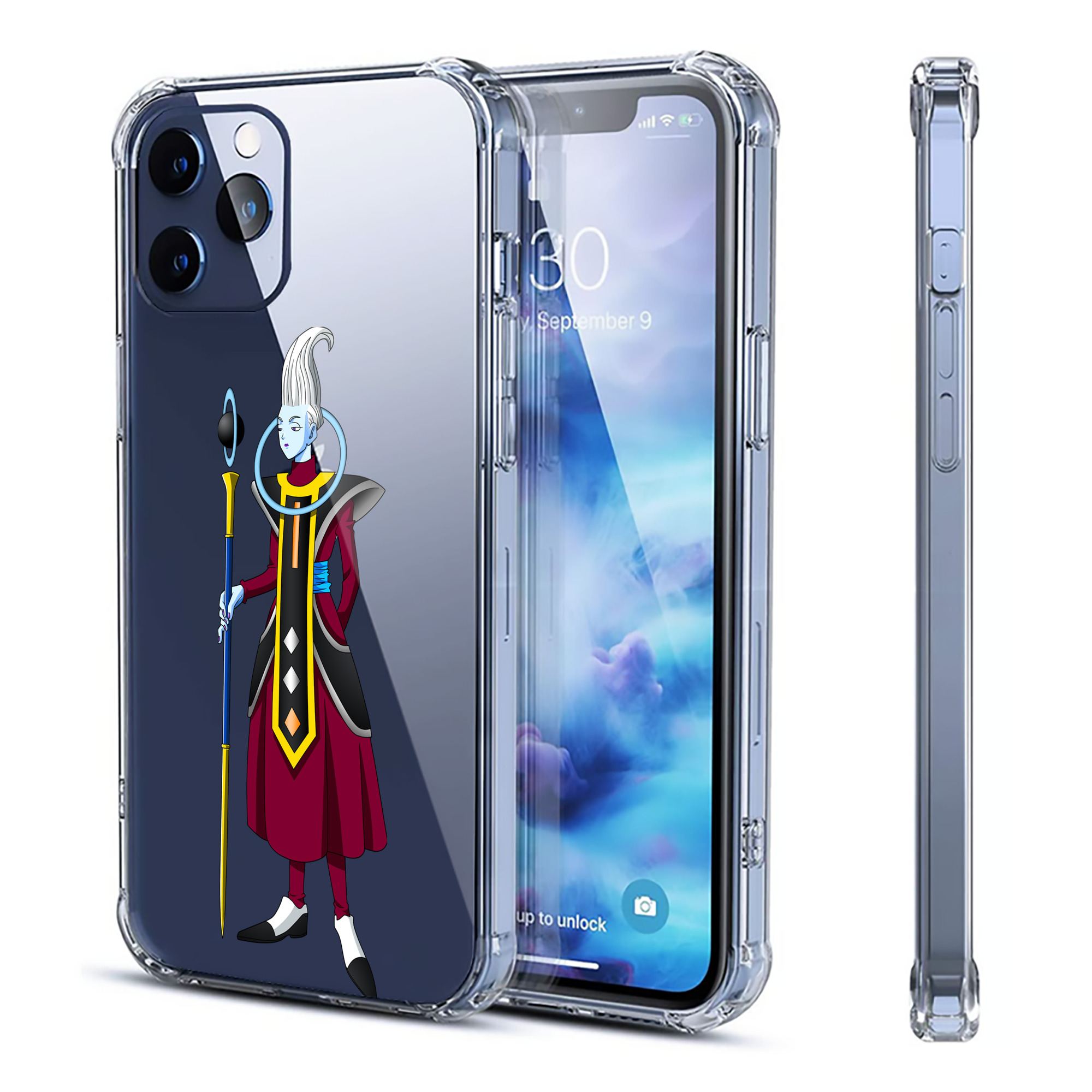 （画像用） ドラゴンボール DRAGON BALL 【iPhone 12シリーズ対応】透明スマホケース（クリアソフトケース）